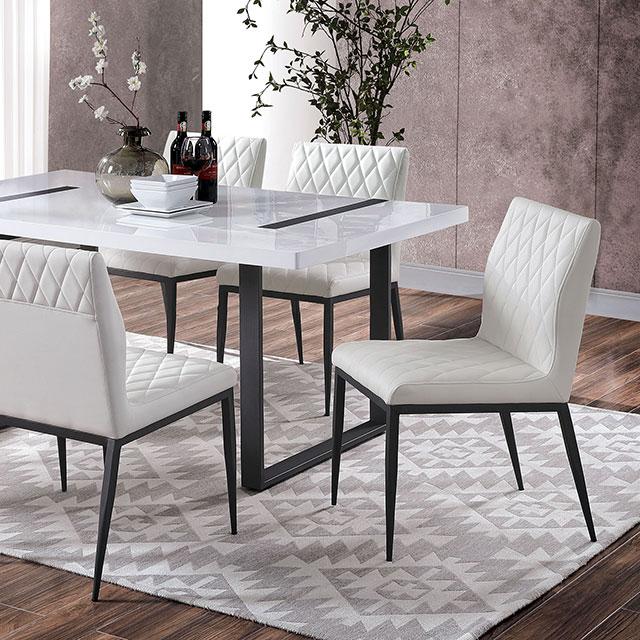 Alessia 7 Pc Dining Table Set - Imperial Furniture (Las Vegas, NV) - Multi Location