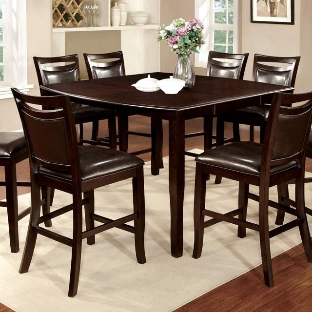 WOODSIDE II Dark Cherry/Espresso Counter Ht. Table w/ 18" Leaf - Imperial Furniture (Las Vegas, NV) - Multi Location