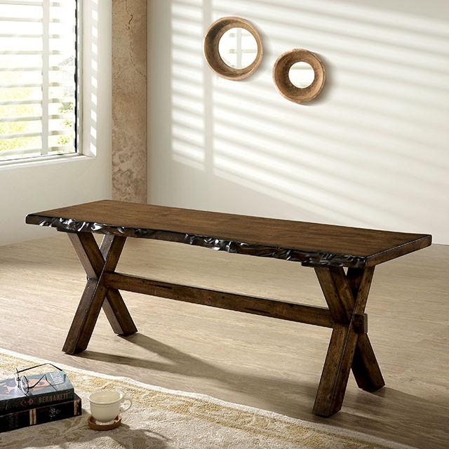 Woodworth Walnut Bench - Imperial Furniture (Las Vegas, NV) - Multi Location