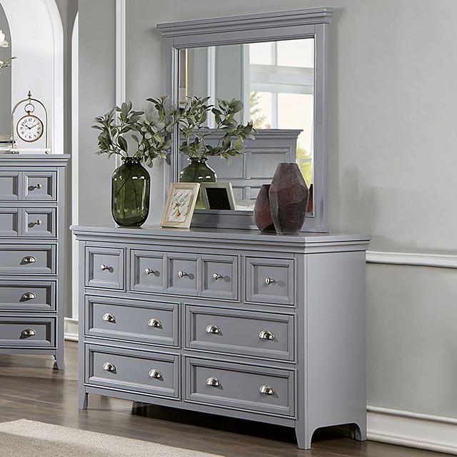 CASTLILE Dresser, Gray - Imperial Furniture (Las Vegas, NV) - Multi Location
