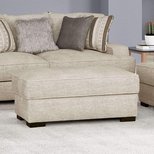 ARDENFOLD Ottoman, Beige & Gray - Imperial Furniture (Las Vegas, NV) - Multi Location