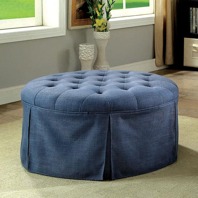 Claes Round Ottoman - Imperial Furniture (Las Vegas, NV) - Multi Location