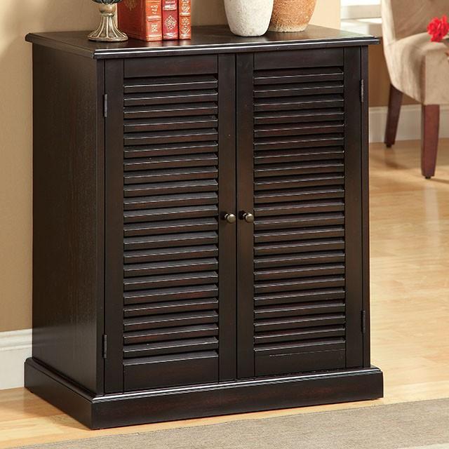 Della Espresso Shoe Cabinet - Imperial Furniture (Las Vegas, NV) - Multi Location