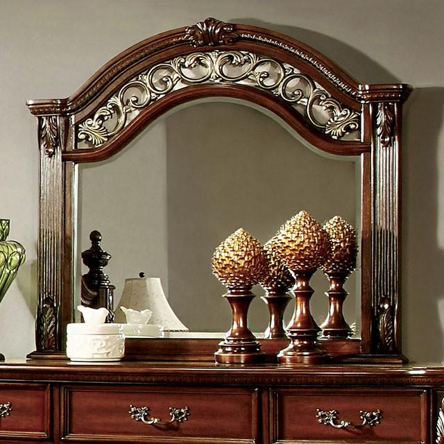 ARTHUR Brown Cherry Mirror - Imperial Furniture (Las Vegas, NV) - Multi Location