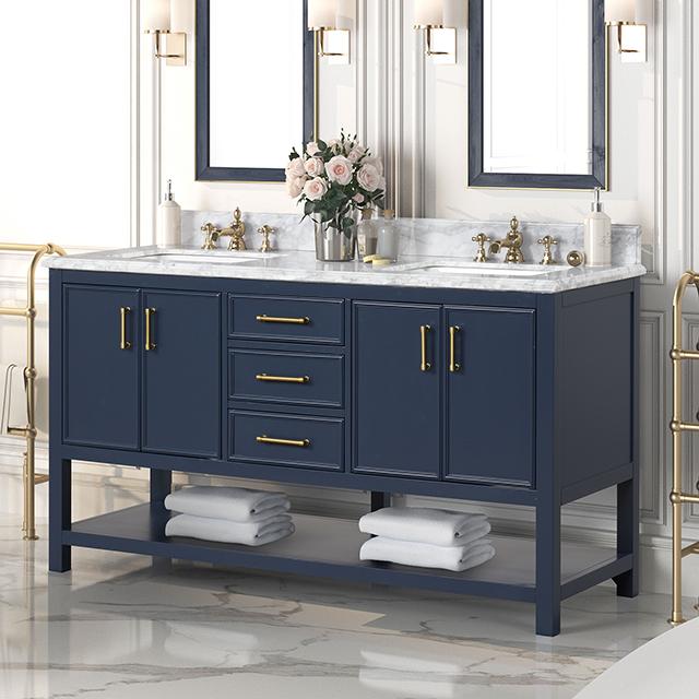 Arthur Vanity with Top/ Sink - Imperial Furniture (Las Vegas, NV) - Multi Location