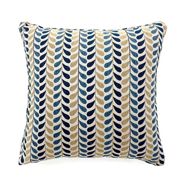 DROPP 18" X 18" Pillow, Blue & Yellow (2/CTN) - Imperial Furniture (Las Vegas, NV) - Multi Location