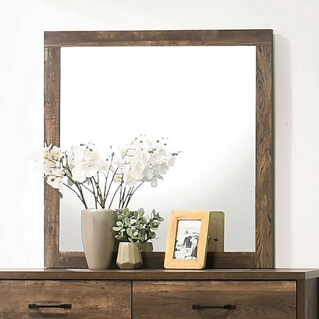 DUCKWORTH Mirror, Light Walnut - Imperial Furniture (Las Vegas, NV) - Multi Location