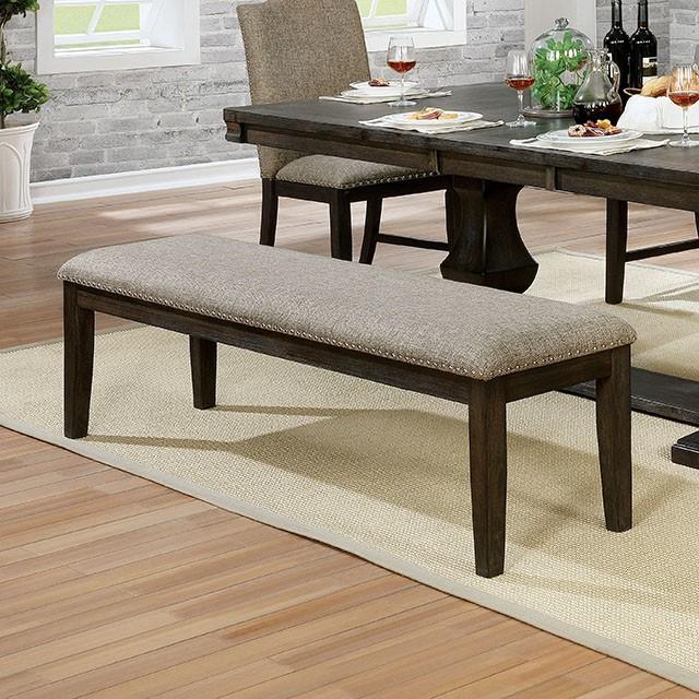 Faulk Espresso Bench - Imperial Furniture (Las Vegas, NV) - Multi Location