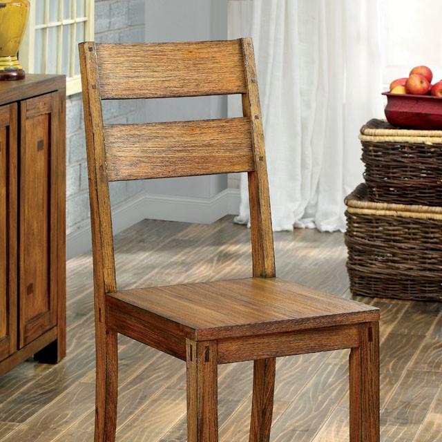 FRONTIER Dark Oak Side Chair (2/CTN) - Imperial Furniture (Las Vegas, NV) - Multi Location