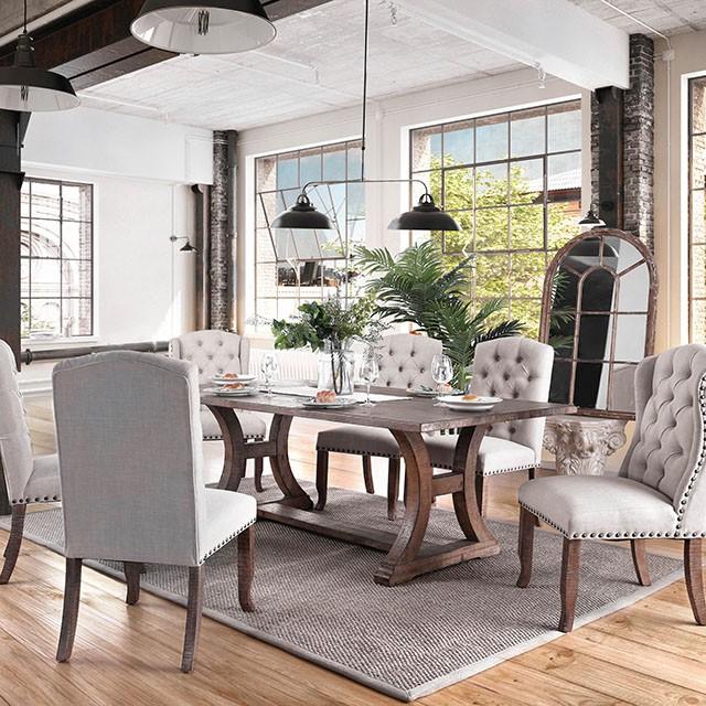GIANNA Rustic Oak 77" Dining Table - Imperial Furniture (Las Vegas, NV) - Multi Location