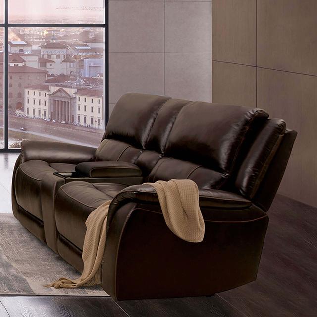 GORGIUS Power Loveseat, Espresso - Imperial Furniture (Las Vegas, NV) - Multi Location