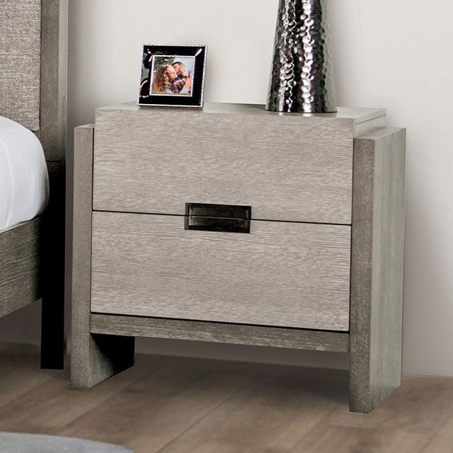 Gristalt Night Stand (w/ Felt Line, No USB) - Imperial Furniture (Las Vegas, NV) - Multi Location