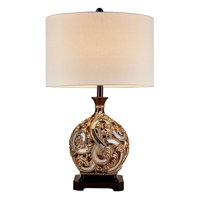 Guadalupe Gold/Brown 29.5"H Golden Brown Table Lamp - Imperial Furniture (Las Vegas, NV) - Multi Location