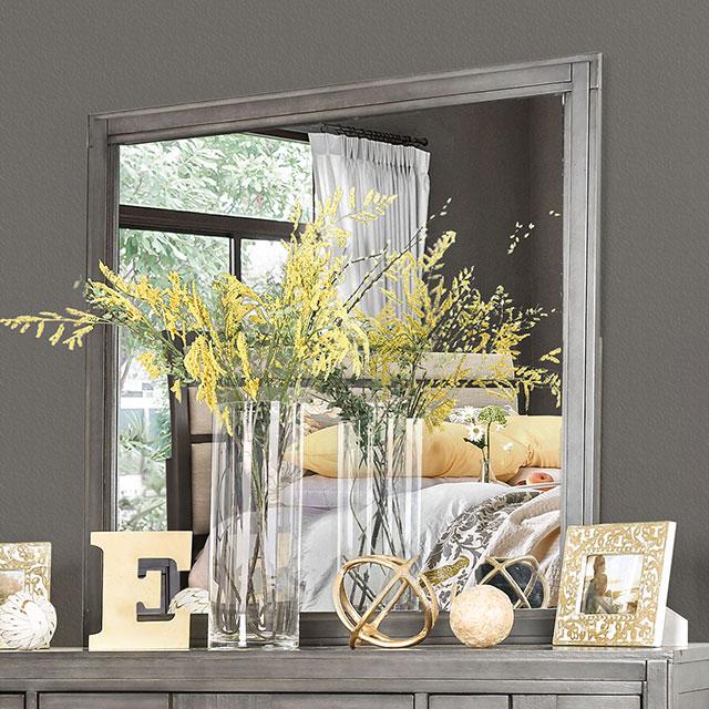 Berenice Gray Mirror - Imperial Furniture (Las Vegas, NV) - Multi Location