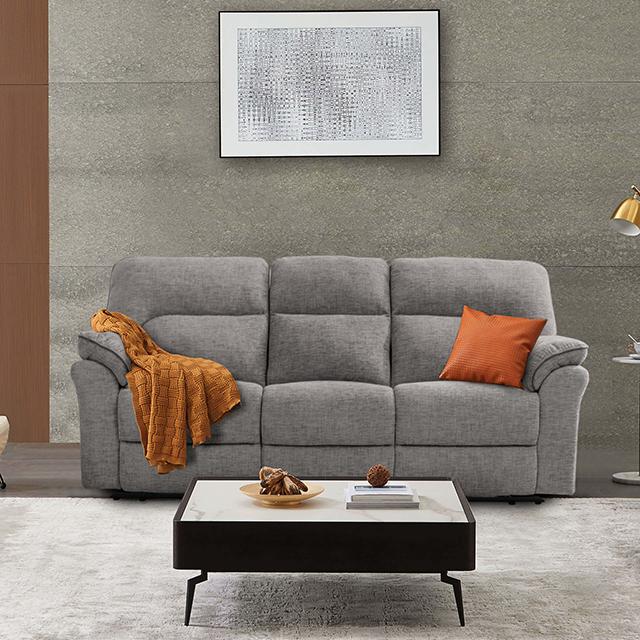 JOSIAS Sofa, Light Gray Fabric - Imperial Furniture (Las Vegas, NV) - Multi Location