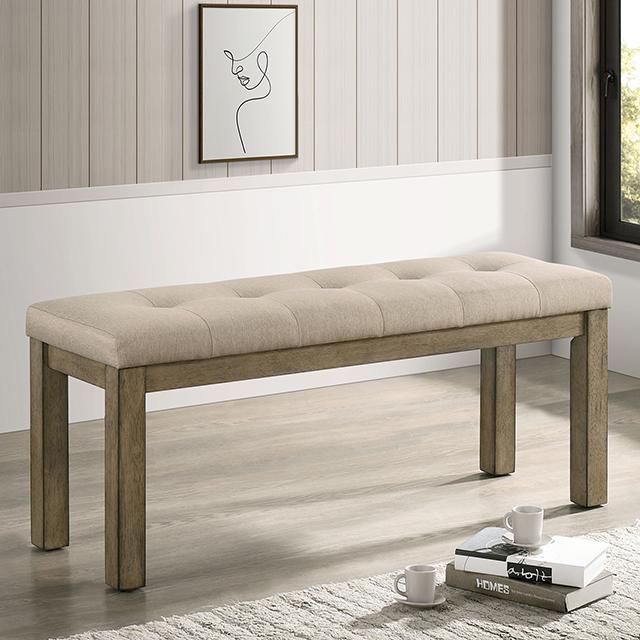 TEMPLEMORE Bench, Light Brown/Beige - Imperial Furniture (Las Vegas, NV) - Multi Location