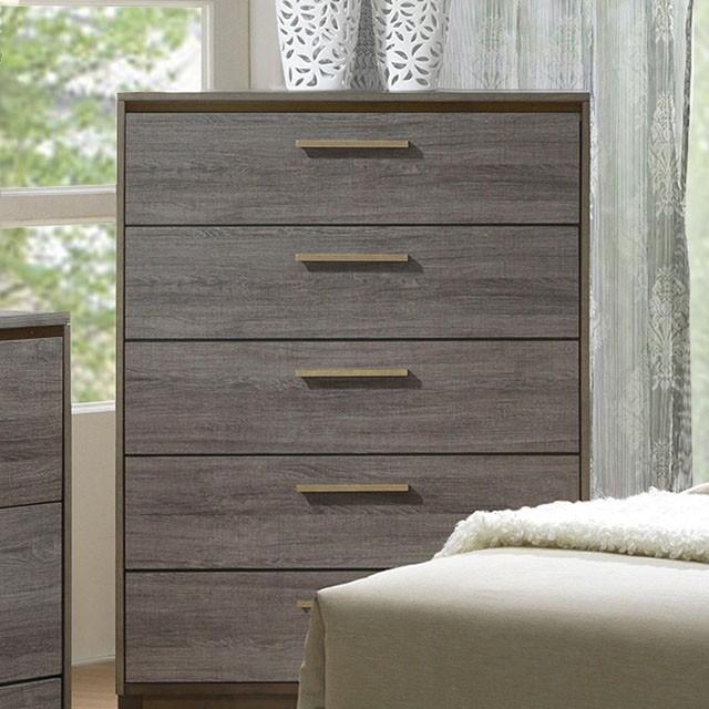 MANVEL Two-Tone Antique Gray Chest - Imperial Furniture (Las Vegas, NV) - Multi Location