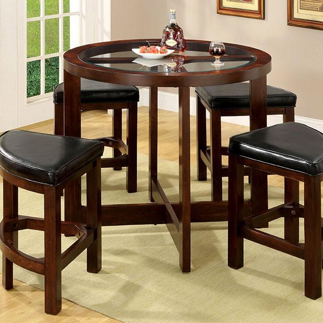 Crystal Cove 5 Pc. Counter Ht. Table Set - Imperial Furniture (Las Vegas, NV) - Multi Location