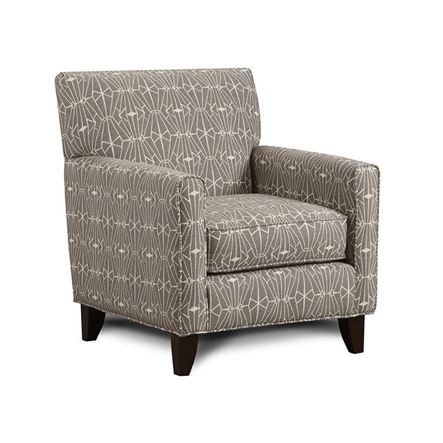 PARKER Gray/Pattern Chair, Crystal Pattern - Imperial Furniture (Las Vegas, NV) - Multi Location