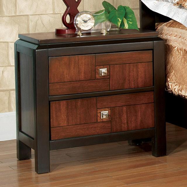 Patra Acacia/Walnut Night Stand - Imperial Furniture (Las Vegas, NV) - Multi Location