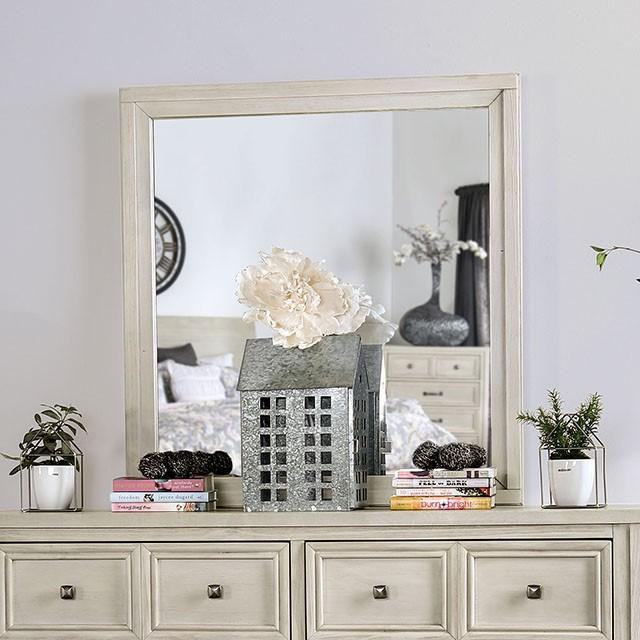 Tywyn Antique White Mirror - Imperial Furniture (Las Vegas, NV) - Multi Location
