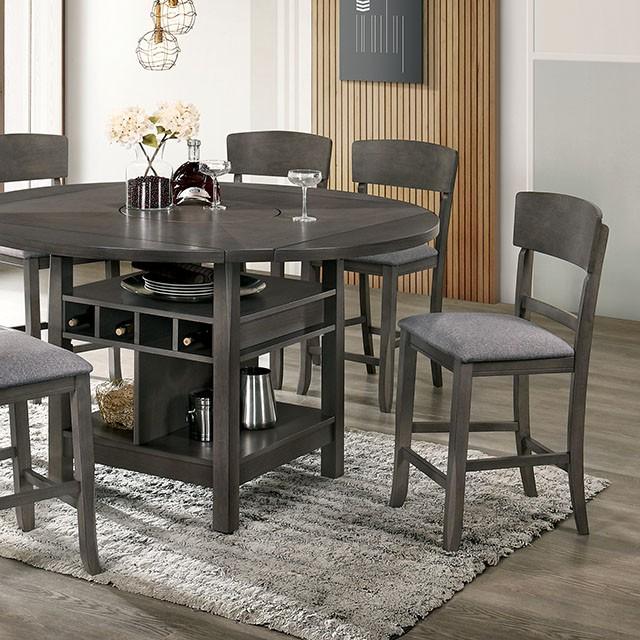 STACIE Counter Ht. Round Dining Table - Imperial Furniture (Las Vegas, NV) - Multi Location