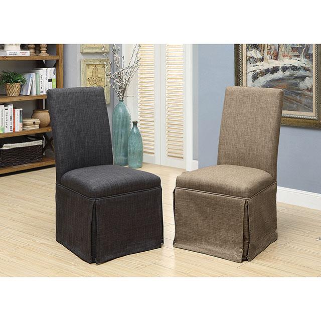 Kortrijk Side Chair Brown - Imperial Furniture (Las Vegas, NV) - Multi Location