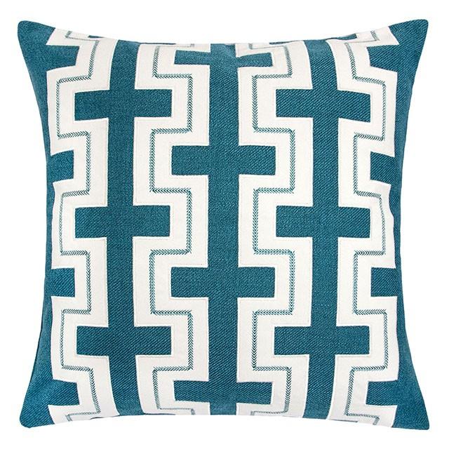 Kari Teal 20" X 20" Pillow, Turquoise - Imperial Furniture (Las Vegas, NV) - Multi Location