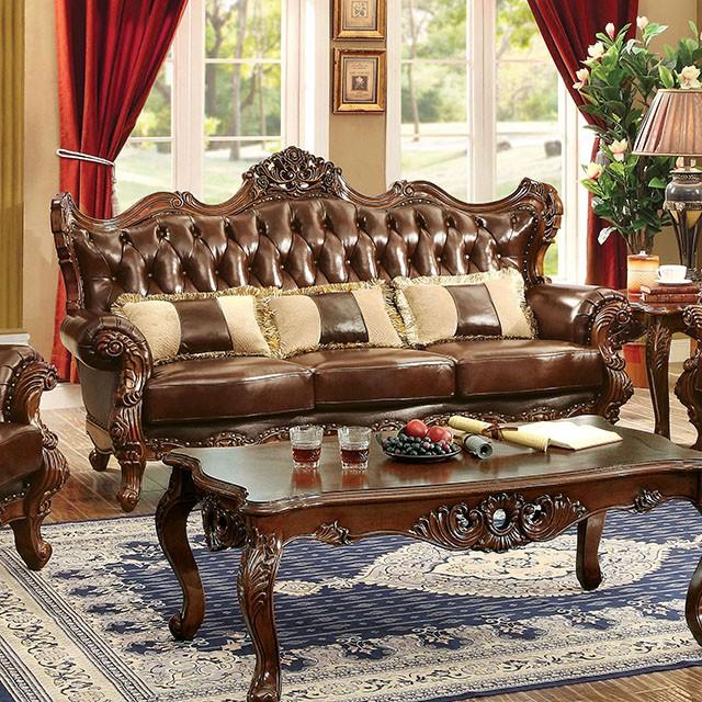 Jericho Brown/Dark Oak Sofa - Imperial Furniture (Las Vegas, NV) - Multi Location