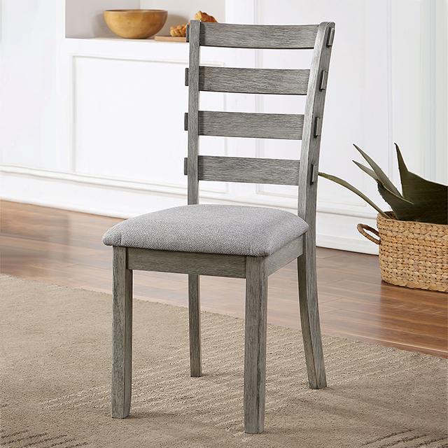 LAQUILA Side Chair (2/CTN), Gray - Imperial Furniture (Las Vegas, NV) - Multi Location