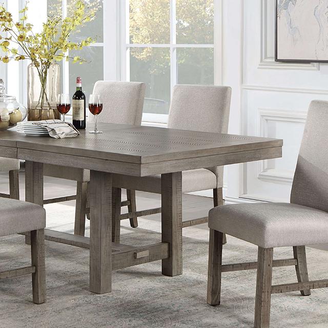 SAN ANTONIO Dining Table w/ 1 X 18" Leaf - Imperial Furniture (Las Vegas, NV) - Multi Location