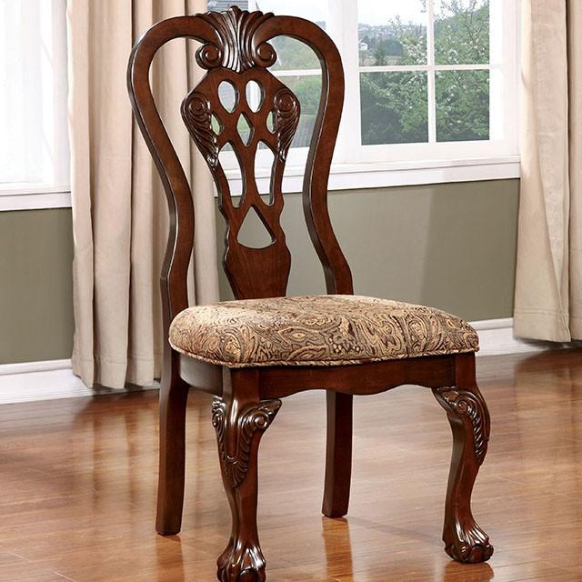 ELANA Brown Cherry Side Chair (2/CTN) - Imperial Furniture (Las Vegas, NV) - Multi Location