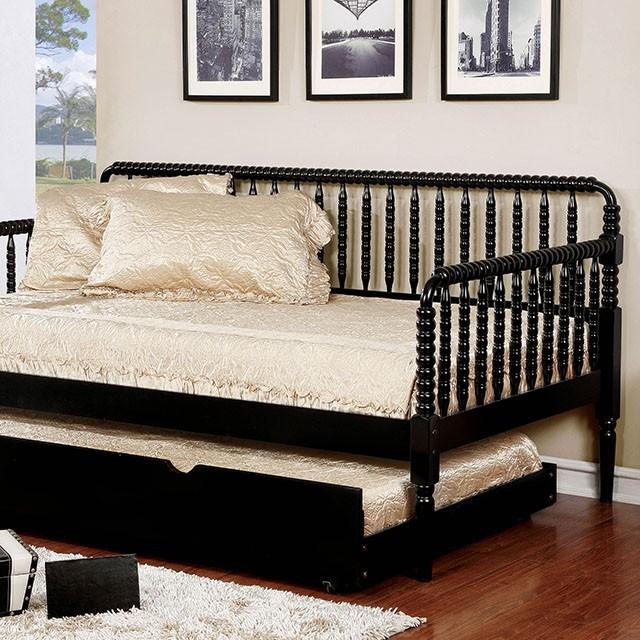 Linda Black Twin Daybed - Imperial Furniture (Las Vegas, NV) - Multi Location