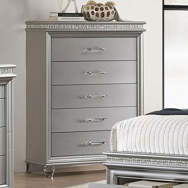 MADDIE Chest, Silver - Imperial Furniture (Las Vegas, NV) - Multi Location