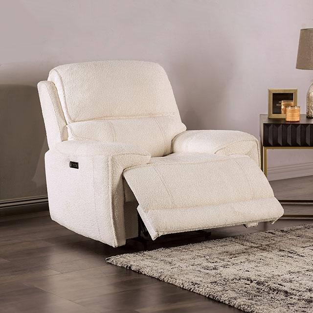 MORCOTE Power Recliner, Beige - Imperial Furniture (Las Vegas, NV) - Multi Location