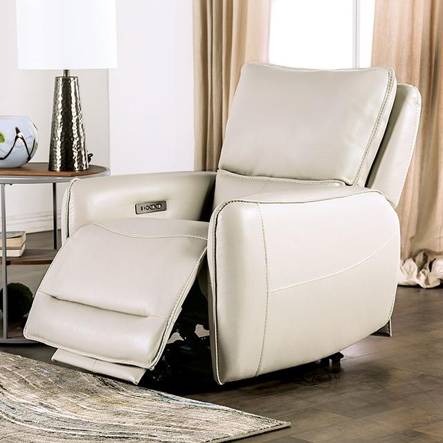 PHINEAS Power Recliner, Beige - Imperial Furniture (Las Vegas, NV) - Multi Location