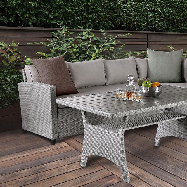 Kimara 3 & 5 Piece. Patio Dining Set - Imperial Furniture (Las Vegas, NV) - Multi Location