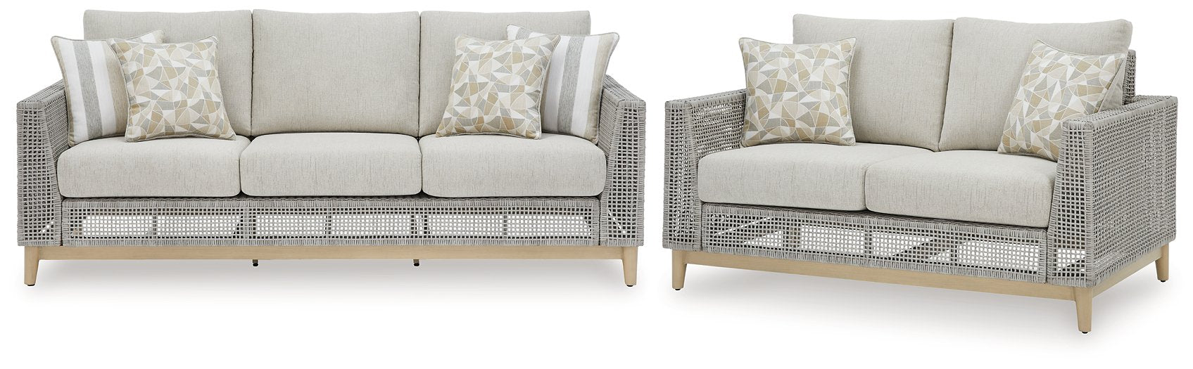 Seton Creek Outdoor Seating Set - Imperial Furniture (Las Vegas, NV) - Multi Location