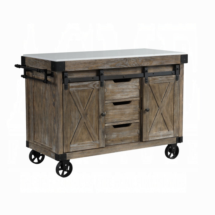 Alforvott Kitchen Island - Imperial Furniture (Las Vegas, NV) - Multi Location