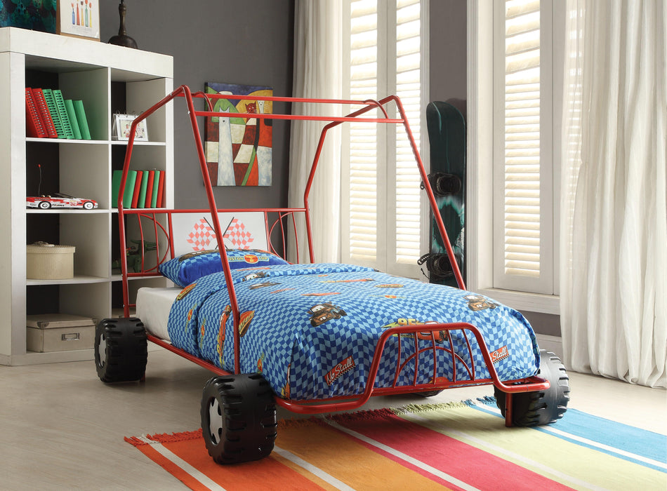 Xander Red Go Kart Twin Bed - Imperial Furniture (Las Vegas, NV) - Multi Location