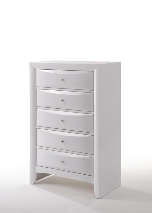 Ireland White Chest - Imperial Furniture (Las Vegas, NV) - Multi Location