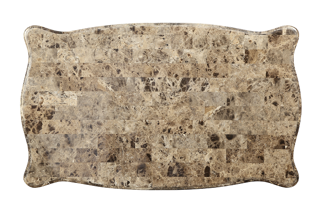 Shalisa Marble & Walnut Coffee Table - Imperial Furniture (Las Vegas, NV) - Multi Location