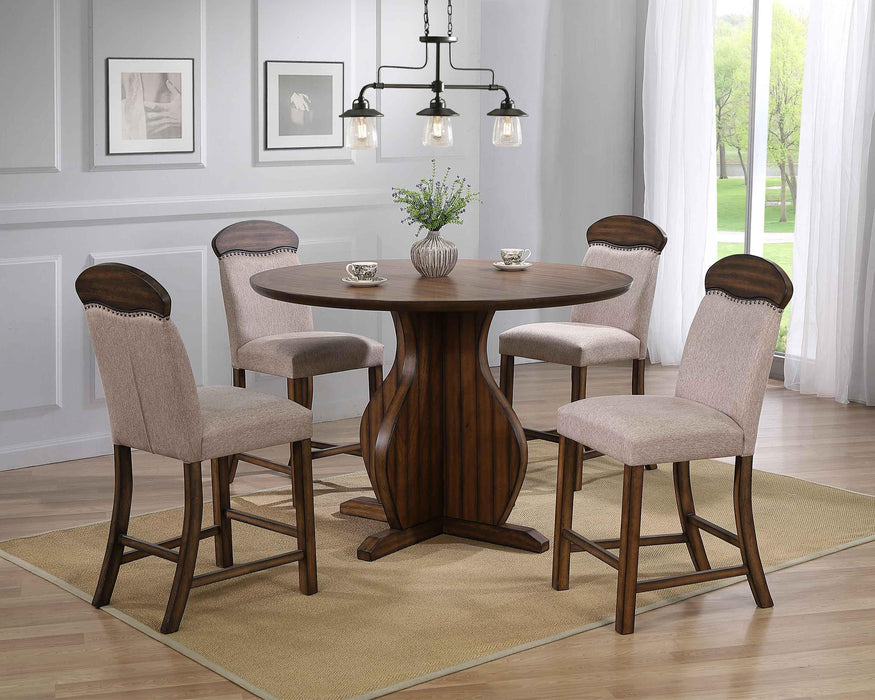 Maurice Oak Counter Height Table - Imperial Furniture (Las Vegas, NV) - Multi Location