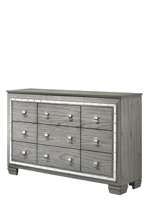 Antares Light Gray Oak Dresser - Imperial Furniture (Las Vegas, NV) - Multi Location