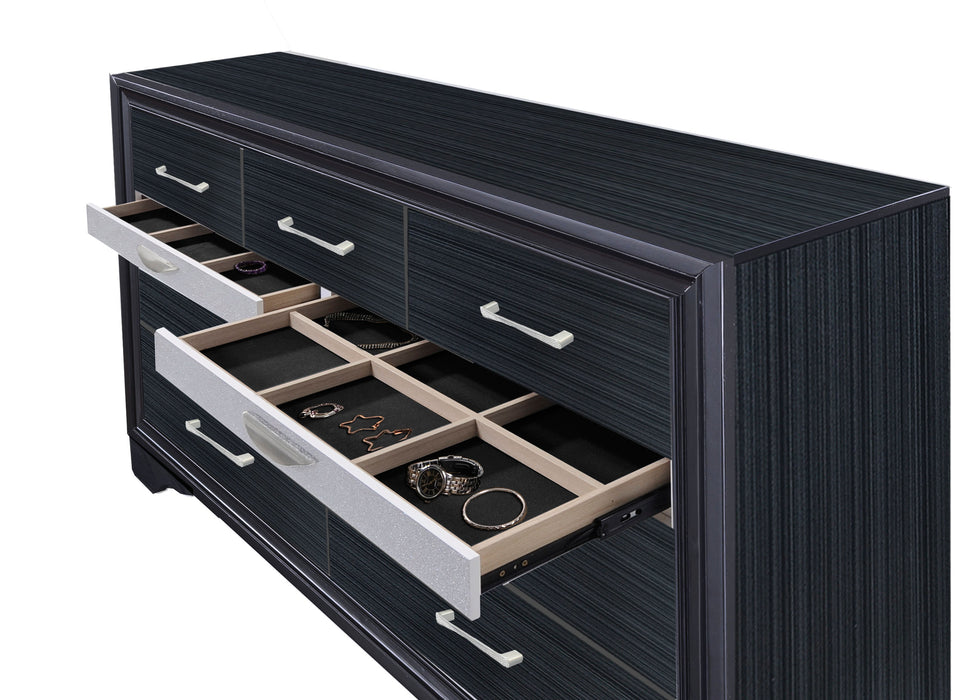 Naima Black Dresser - Imperial Furniture (Las Vegas, NV) - Multi Location