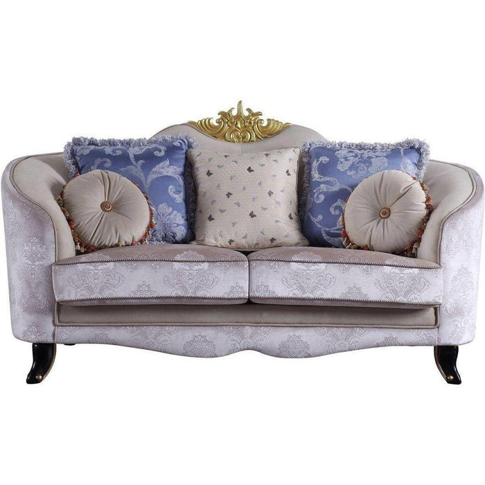 Acme Furniture Sheridan Loveseat in Cream 53946 - Imperial Furniture (Las Vegas, NV) - Multi Location