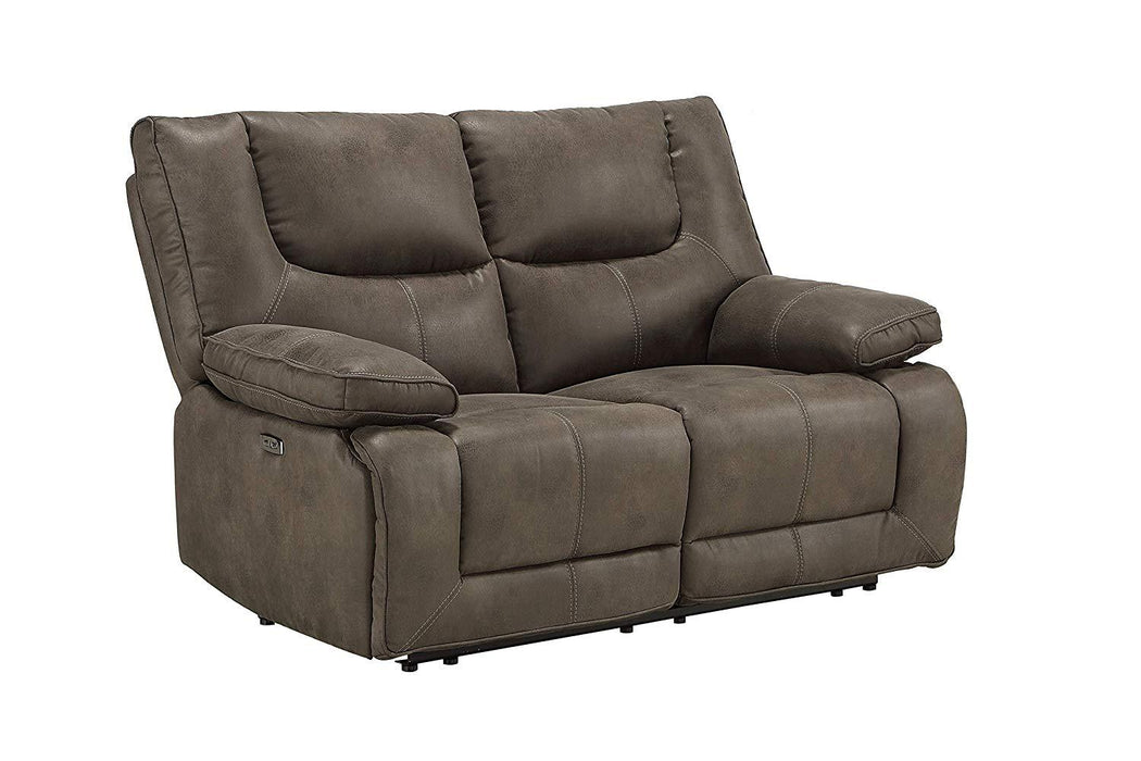Acme Harumi Power Motion Loveseat in Gray Leather-Aire 54896 - Imperial Furniture (Las Vegas, NV) - Multi Location