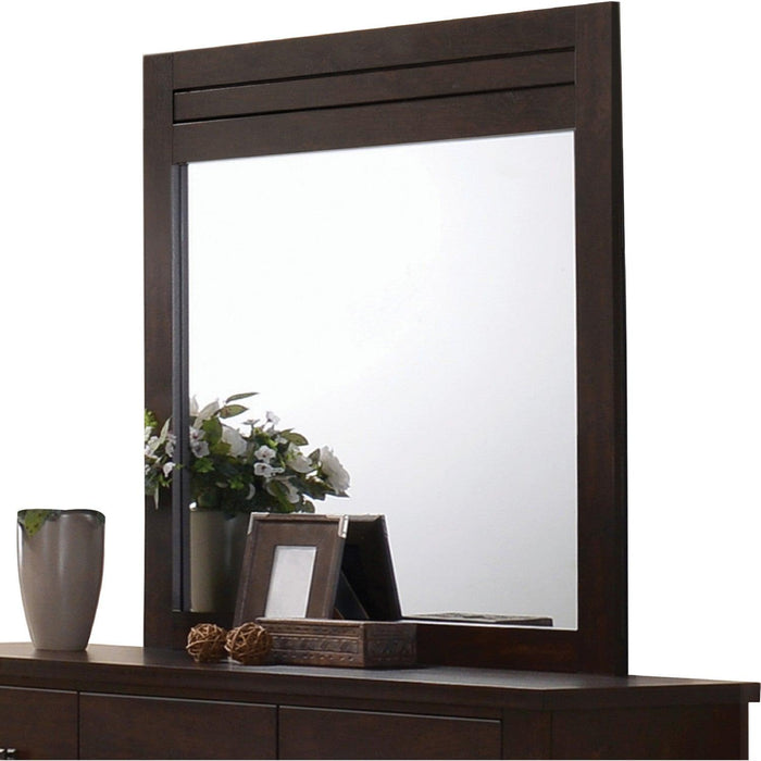 Acme Panang Mirror in Mahogany 23374 - Imperial Furniture (Las Vegas, NV) - Multi Location