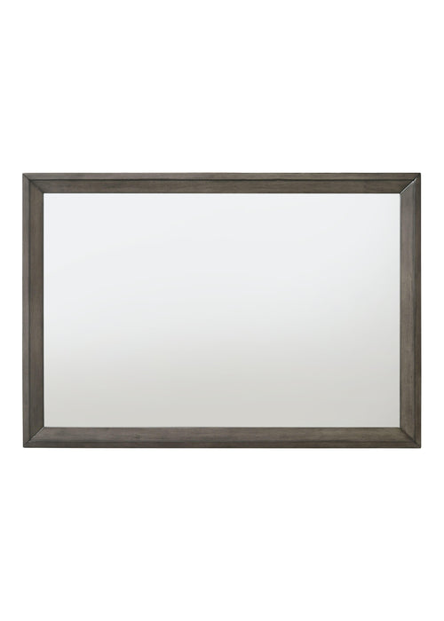 Escher Gray Oak Mirror - Imperial Furniture (Las Vegas, NV) - Multi Location