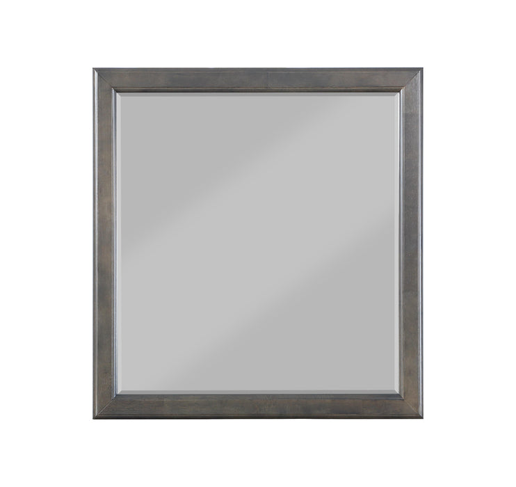 Louis Philippe Dark Gray Mirror - Imperial Furniture (Las Vegas, NV) - Multi Location